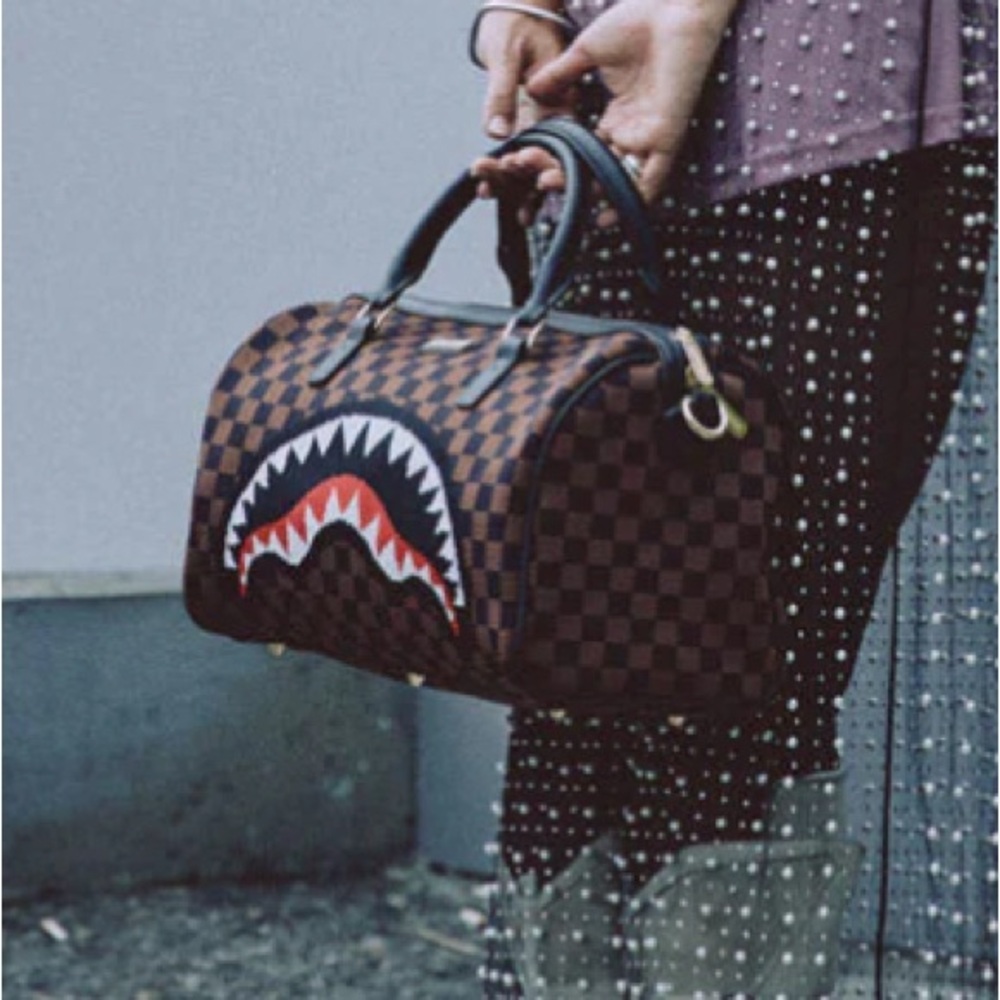 Sprayground KYOTOKNIT SHARKS IN PARIS MINI DUFFLE